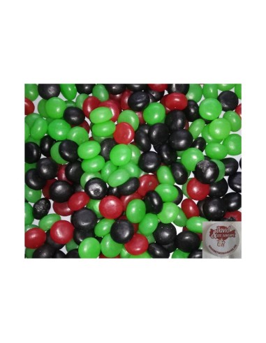 Confiserie dragéifiée sans gélatine Marque Haribo Fraizibus davidet...