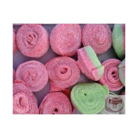 Confiserie acidulée Marque Hamlet Rolls rouleau fraise pastèque david.