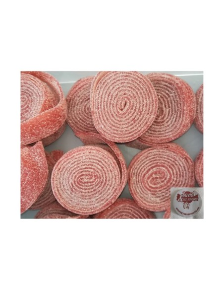 Confiserie acidulée Marque Hamlet Rolls fraise Rouleau fraise davidet.