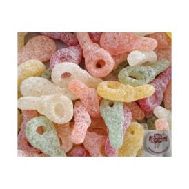 Confiserie gélatine acidulée Marque Astra sweets Tétine citrique Multi