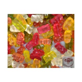 Confiserie gélifiée gélatine Marque Haribo Ours d'or Goldbears multico