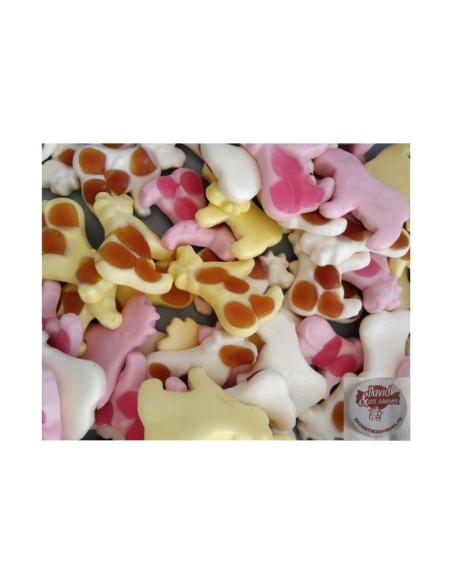 Confiserie gélifiée en gélatine Marque Trolli Vache davidetsessaveurs.