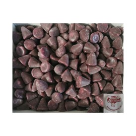 Confiserie conique coulant framboise intérieur Marque Geldhof cuberdon