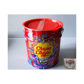 Confiserie Dragéifiée Marque Chupa Chups Sucettes fruits, cola vanille
