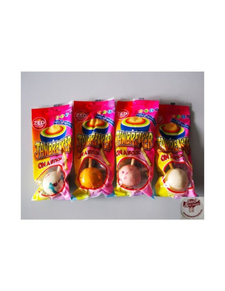 Confiserie dragéifiée Marque Zed Candy Brabo Sucette mammouth davidet.