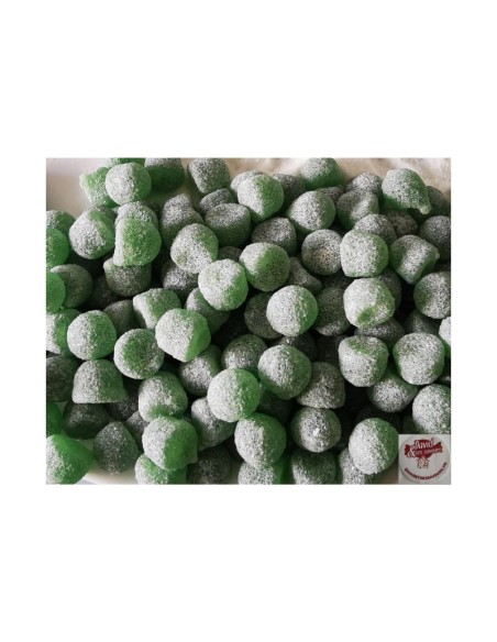 Confiserie gomme verte Marque Auzier Chabernac Verte menthol fantaisie