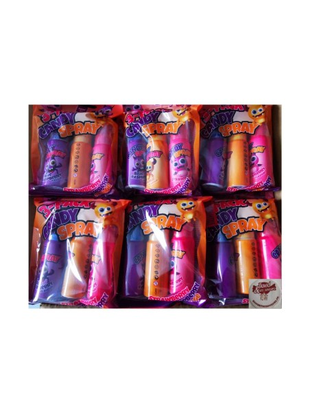 Confiserie liquide spray quatre fruit Marque Funlab Spray fruits candy