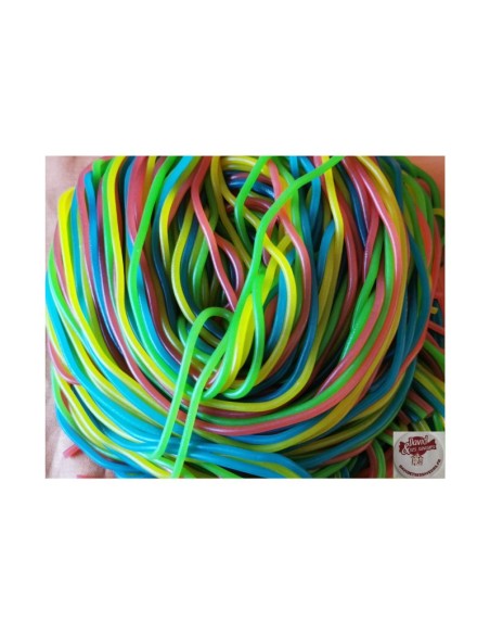 Confiserie gélifiée saveur fruit Marque Fini Spaghetti multifruit.....