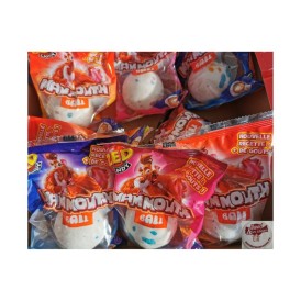 Confiserie dragéifiée Marque Zed Candy Brabo Boule mammouth originale.