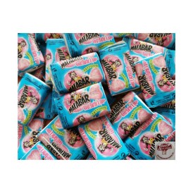 Confiserie chewing gum Marque Carambar & Co Malabar goût barbe à papa.