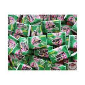 Confiserie chewing gum Marque Carambar & Co Malabar saveur menthe vert