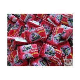 Confiserie chewing-gum Marque Carambar & Co Malabar saveur fraise.....