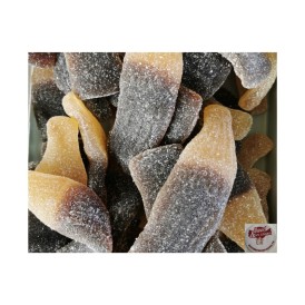 Confiserie acidulée Marque Vidal Bouteille cola acidulée géante david.