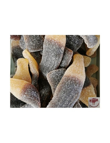 Confiserie acidulée Marque Vidal Bouteille cola acidulée géante david.