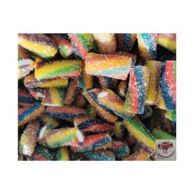 Confiserie gélifiée acidulée halal Marque Fini Mini cables tornade pik