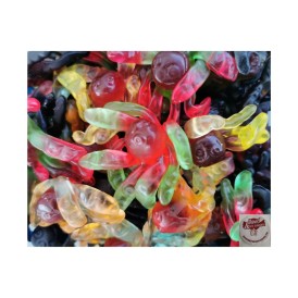 Confiserie gélifiée gélatine Marque Trolli Poulpy davidetsessaveurs...