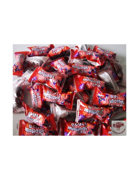 Confiserie dragéifiée Marque Zed candy Brabo Boule magique cola par 2.
