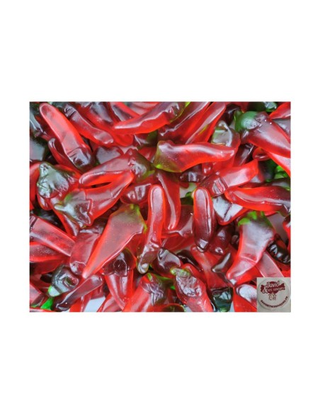 Confiserie gélifiée gélatine Marque Fini Sanchez Piment lisse david...