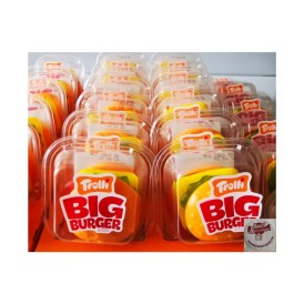 Confiserie gélifiée aérée Marque Trolli Burger géant géant davidetse..