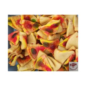 Confiserie gélifiée aérée Marque Damel Pizza www.davidetsessaveurs.fr.