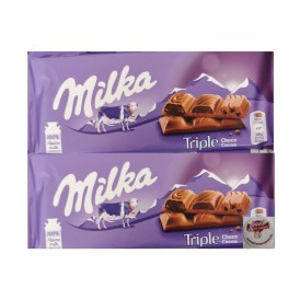 Confiserie Chocolat Marque Milka Tablette de chocolat davidetsessaveur