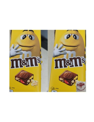 Confiserie Chocolat Marque M&m's Tablette de chocolat davidetsessaveur