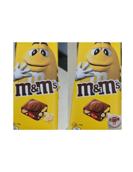 Confiserie Chocolat Marque M&m's Tablette de chocolat davidetsessaveur