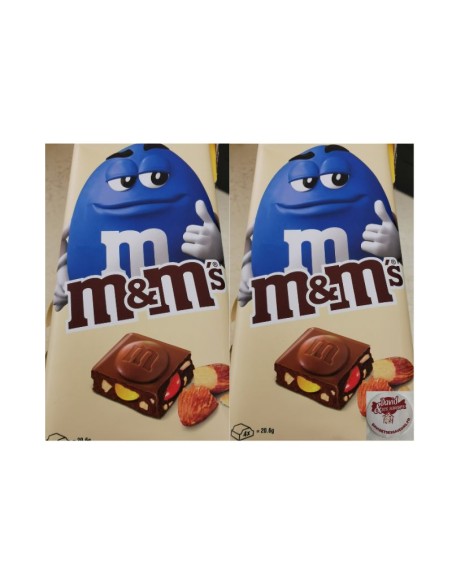 Confiserie Chocolat Marque M&m's Tablette de chocolat davidetsessaveur