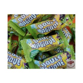 Confiserie dragéifiée Marque Zed candy Brabo Boule magique goût mojito