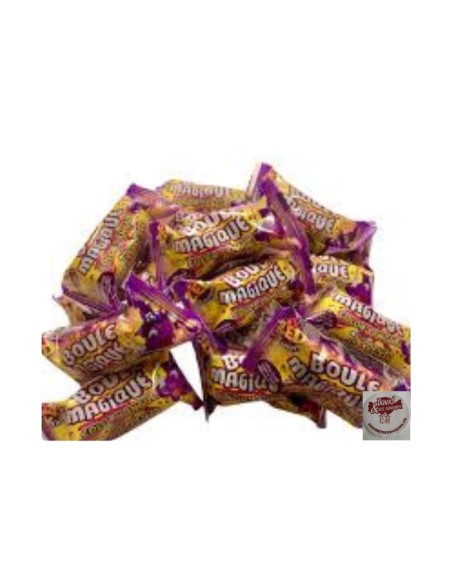 Confiserie dragéifié Marque Zed candy Brabo Boule magique color‘langue