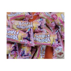 Confiserie dragéifié Marque Zed candy Brabo Boule magique tutti frutti