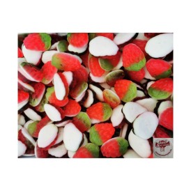 Confiserie gélifiée coté blanc Marque Astra sweets Fraise molle mousse