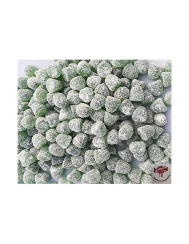 Confiserie gomme verte marque Astra Sweet Gomme verte green mints ....