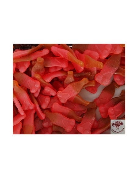 Confiserie gélifiée gomme Marque Haribo bouteille cherry et cola......