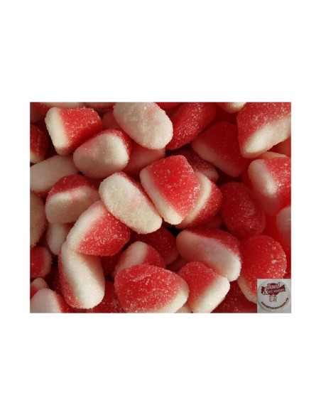 Confiserie gélatine acidulée Marque Trolli Cône fraise saveur acidulé