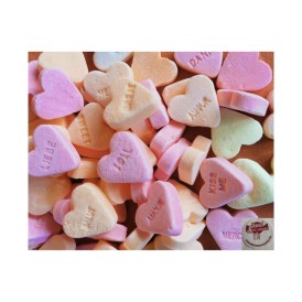 Confiserie dextrose acidulé Marque Tiger Lucky Hearts Cœur poudré.....