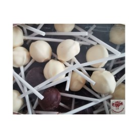 Confiserie chocolat Marque Thijs Sucette nougat chocolat lait ou blanc