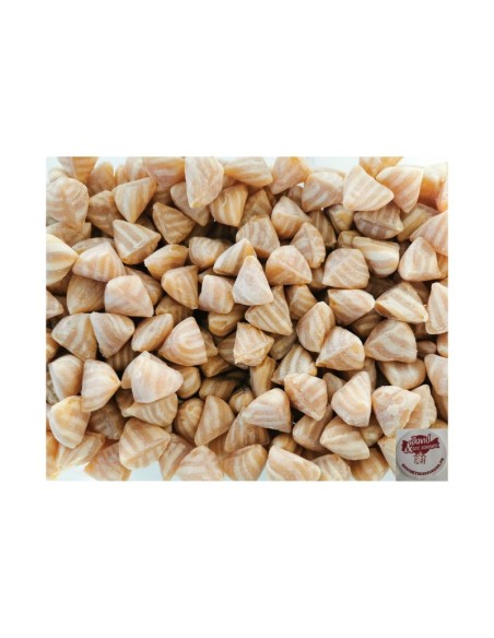 Confiserie pâte cuite dure marque Kubli Berlingot de caramel au salé..