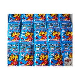 Confiserie Pépite qui claque Marque Zeta Espacial Frizzy Pazzy fraise.