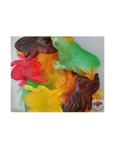 Confiserie gélifiée gélatine Marque Pierrot Gourmand Mygale géante....