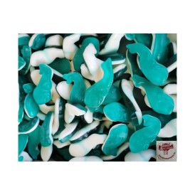 Confiserie gélifiée gélatine Marque Pierrot Gourmand Baleine bleue....