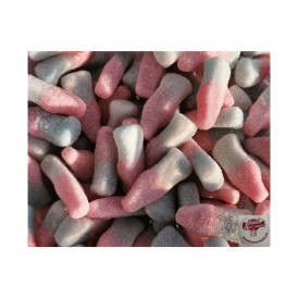 Confiserie gélifiée citrique Marque Astra Sweets bouteille bubble gum.