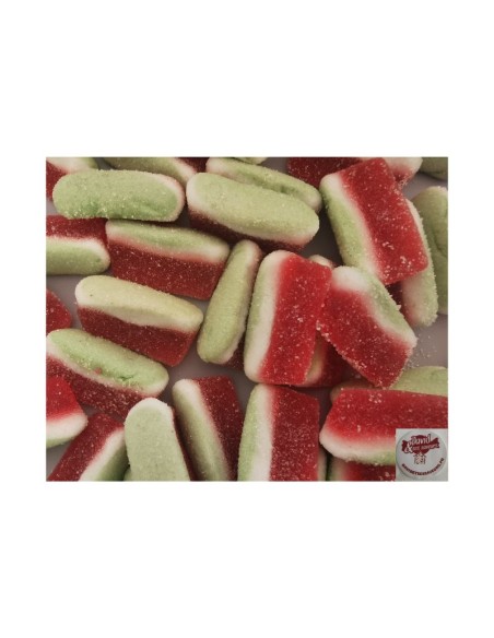 Confiserie gélifiée acidulée Marque Haribo Pastèque davidetsessaveurs.