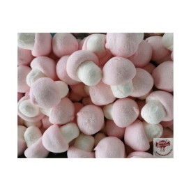 Confiserie guimauve marshmallow Marque Bulgari Champignon à la saveur.