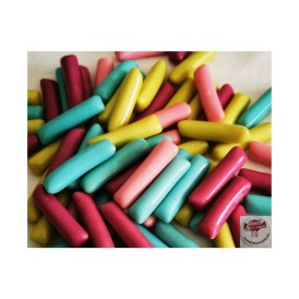 Confiserie pâte à mâcher dragéifiée de la marque Hitschler hitschies..