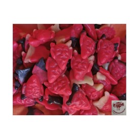 Confiserie gélatine épicée Marque Vidal Diable rouge diablillo picante