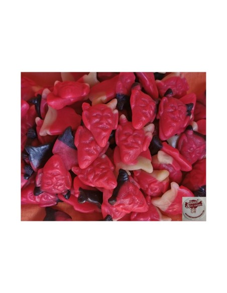 Confiserie gélatine épicée Marque Vidal Diable rouge diablillo picante