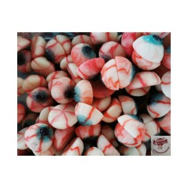 Confiserie gélatine gluante acidulée Marque Vidal Bloody eyes oeil hal