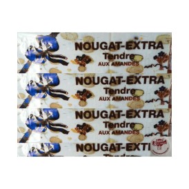 Confiserie nougat amandes Marque La Linoise Barre nougat n° 20 surfin.