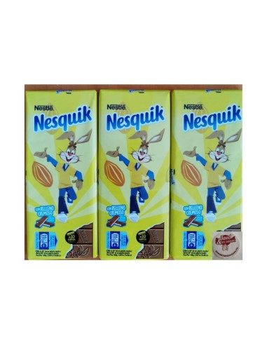 Confiserie Chocolat lait Marque Nestlé Tablette de chocolat Nesquik..